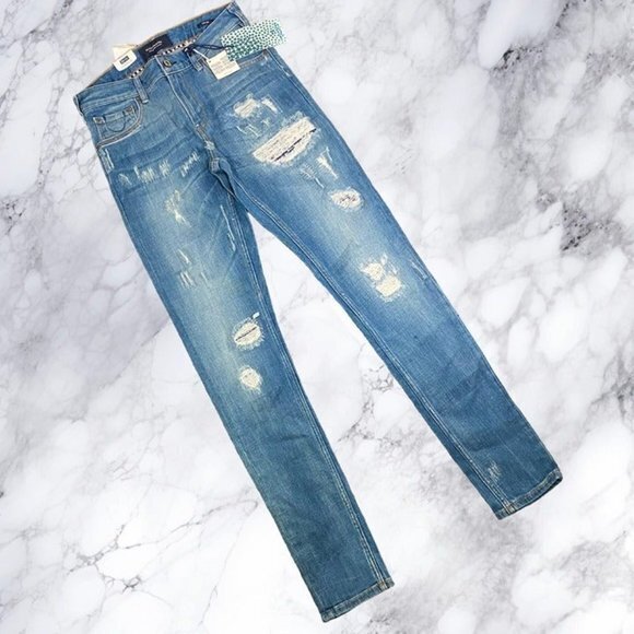 Scotch & Soda Skim Indigo Mens Jeans